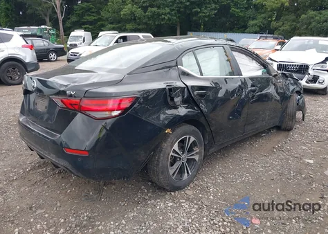 2022 Nissan Sentra Sv Xtronic Cvt из США, поврежденный, VIN 3N1AB8CV1NY293475